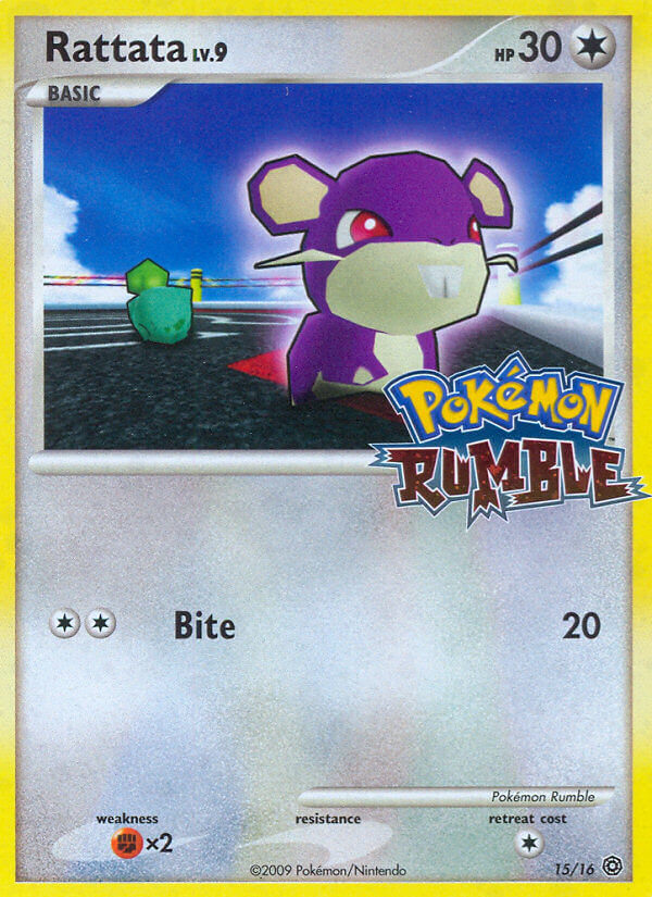 Rattata (15/16) [Pokémon Rumble] | Good Games North