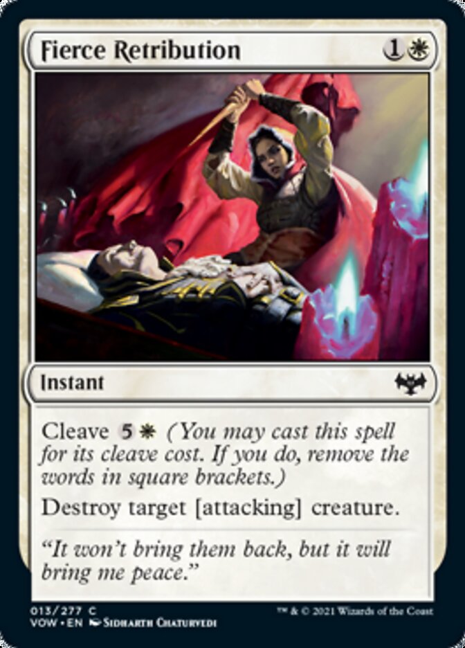 Fierce Retribution [Innistrad: Crimson Vow] | Good Games North