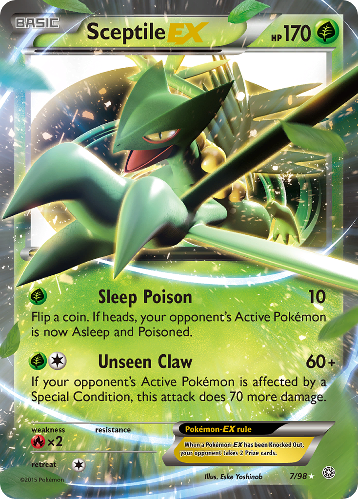 Sceptile EX (7/98) [XY: Ancient Origins] | Good Games North