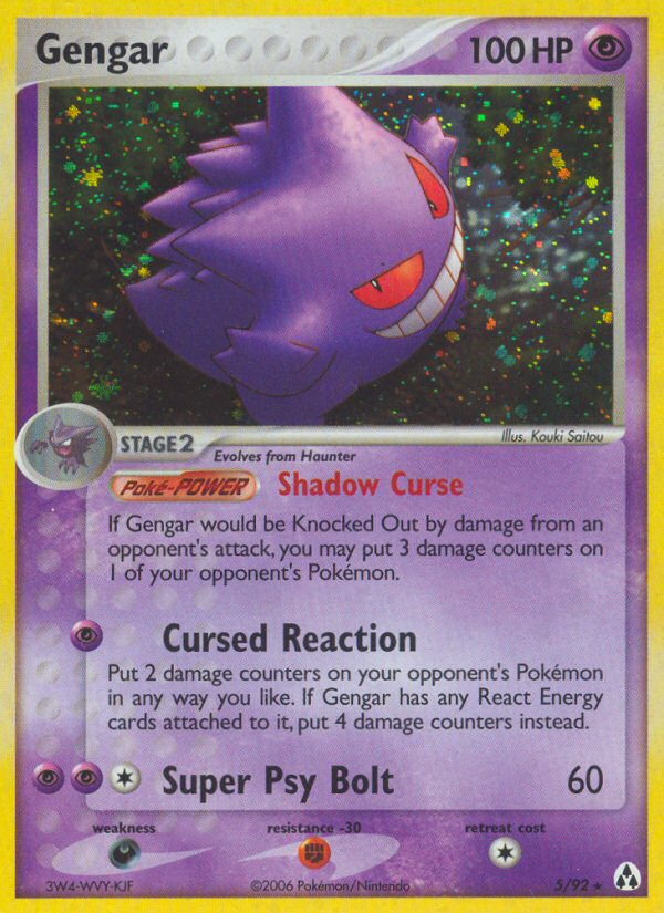 Gengar (5/92) [EX: Legend Maker] | Good Games North
