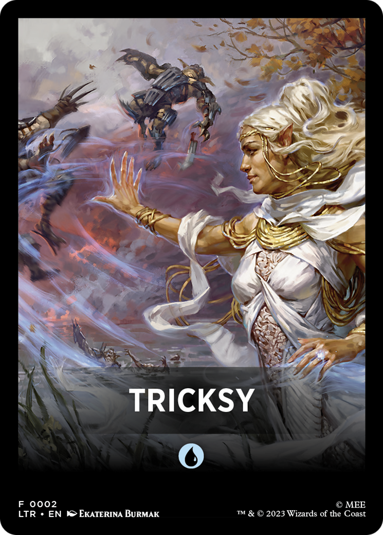 Tricksy Theme Card [The Lord of the Rings: Tales of Middle-Earth Tokens] | Good Games North