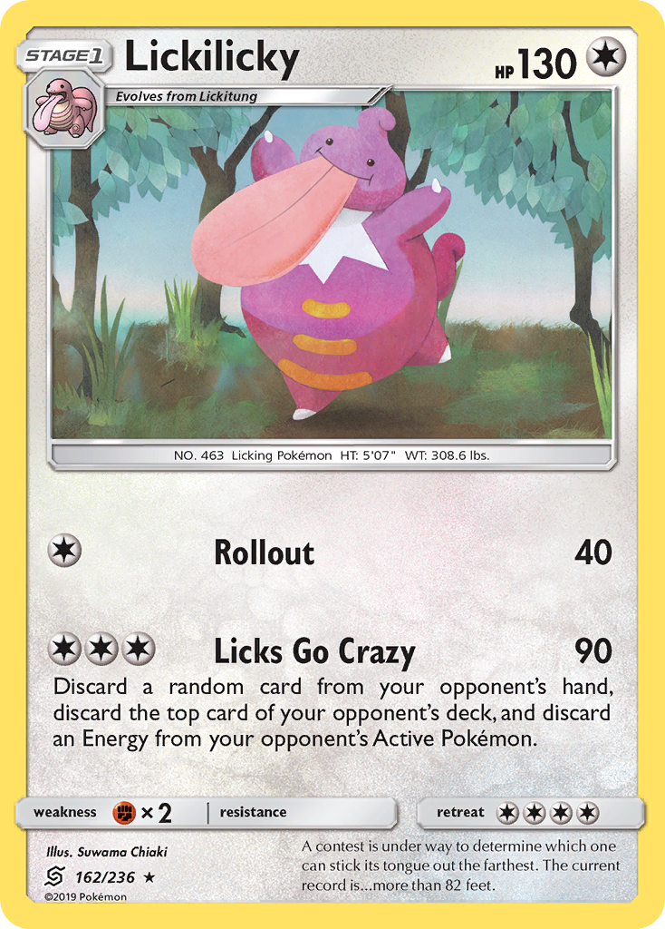 Lickilicky (162/236) [Sun & Moon: Unified Minds] | Good Games North