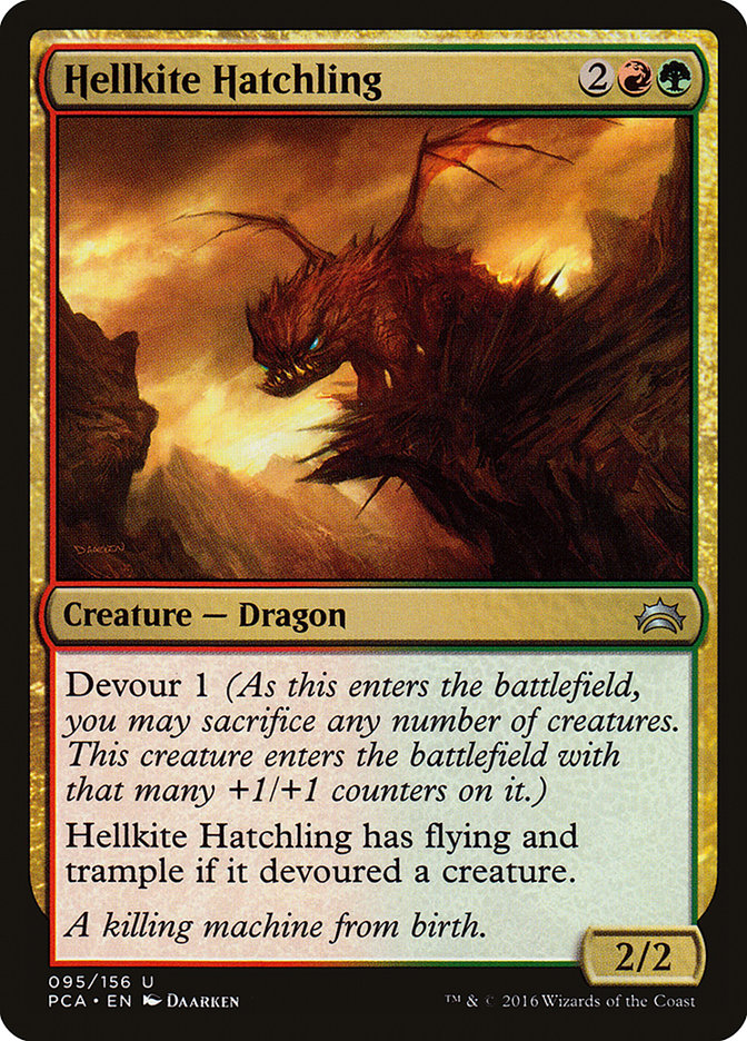 Hellkite Hatchling [Planechase Anthology] | Good Games North