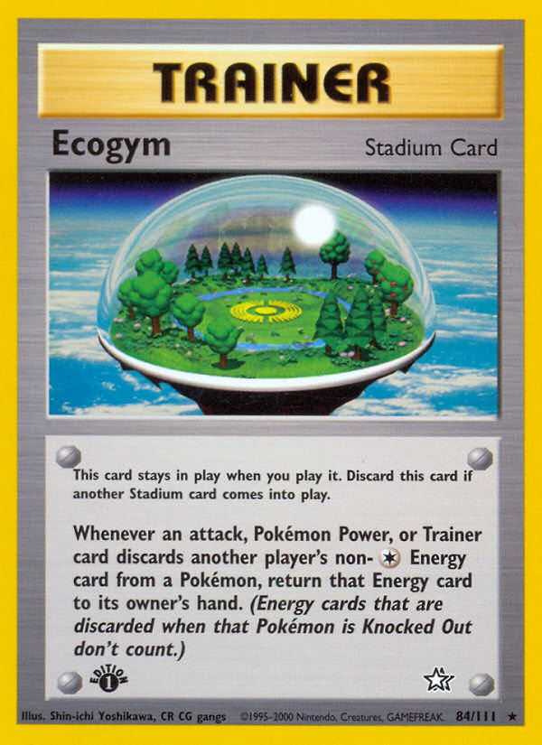 Ecogym (84/111) [Neo Genesis 1st Edition] | Good Games North