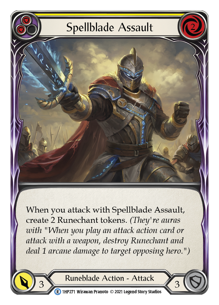 Spellblade Assault (Yellow) [1HP271] | Good Games North