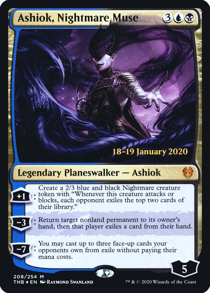 Ashiok, Nightmare Muse [Theros Beyond Death Prerelease Promos] | Good Games North