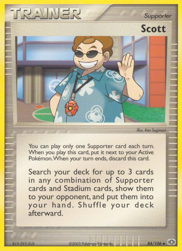 Scott (84/106) [EX: Emerald] | Good Games North