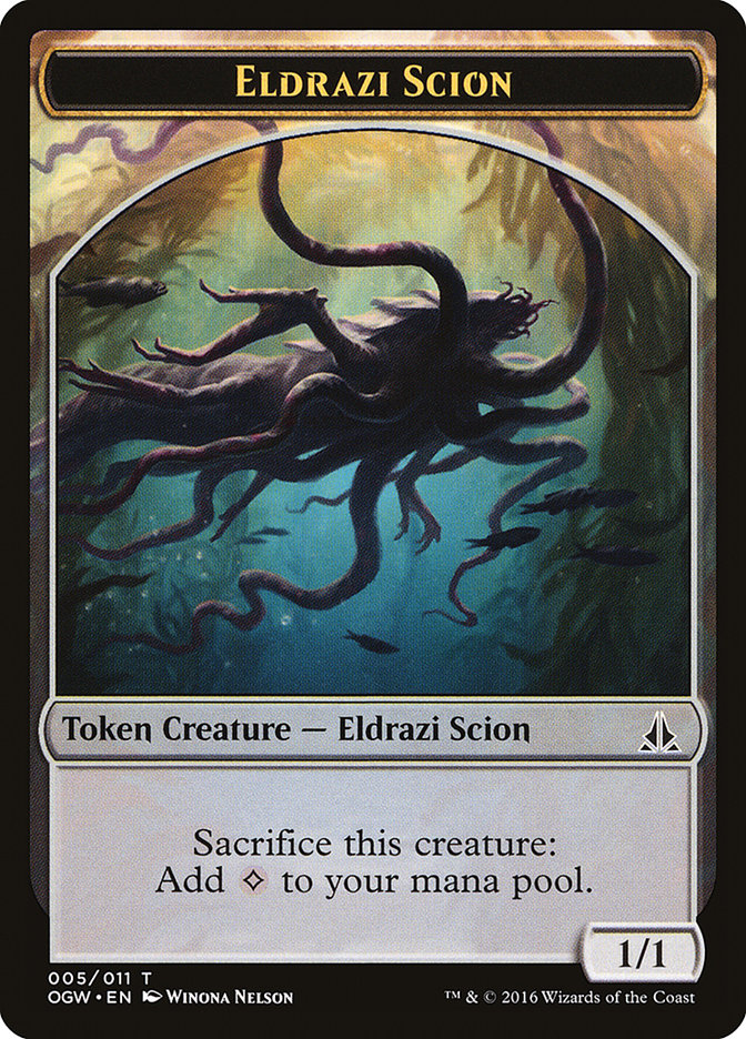 Eldrazi Scion (005/011) [Oath of the Gatewatch Tokens] | Good Games North