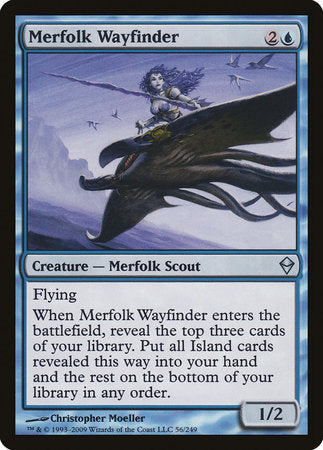 Merfolk Wayfinder [Zendikar] | Good Games North