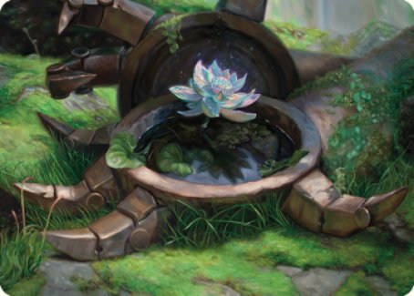 Timeless Lotus Art Card [Dominaria United Art Series] | Good Games North