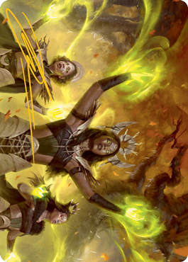 Dawnhart Wardens Art Card (Gold-Stamped Signature) [Innistrad: Midnight Hunt Art Series] | Good Games North