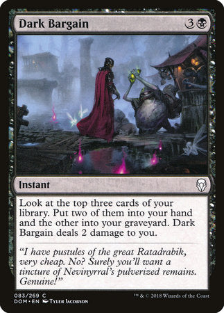 Dark Bargain [Dominaria] | Good Games North
