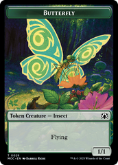 Butterfly // City's Blessing Double-Sided Token [March of the Machine Commander Tokens] | Good Games North