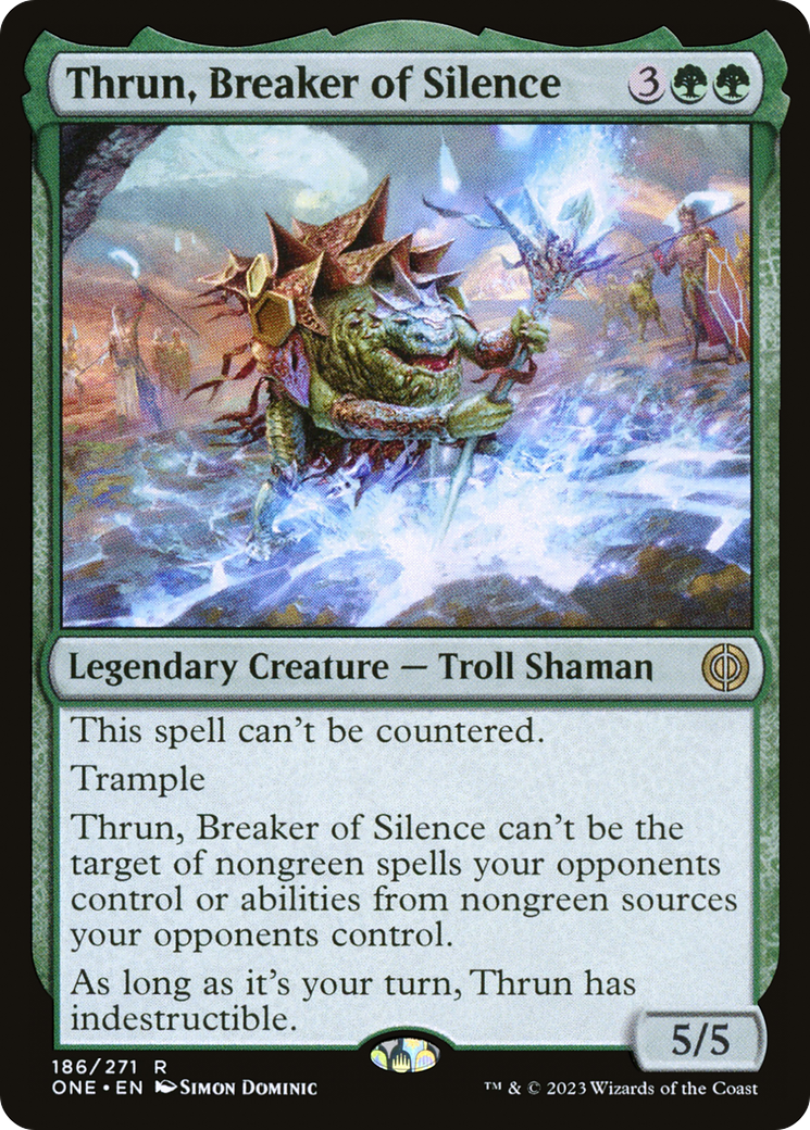 Thrun, Breaker of Silence [Phyrexia: All Will Be One] | Good Games North