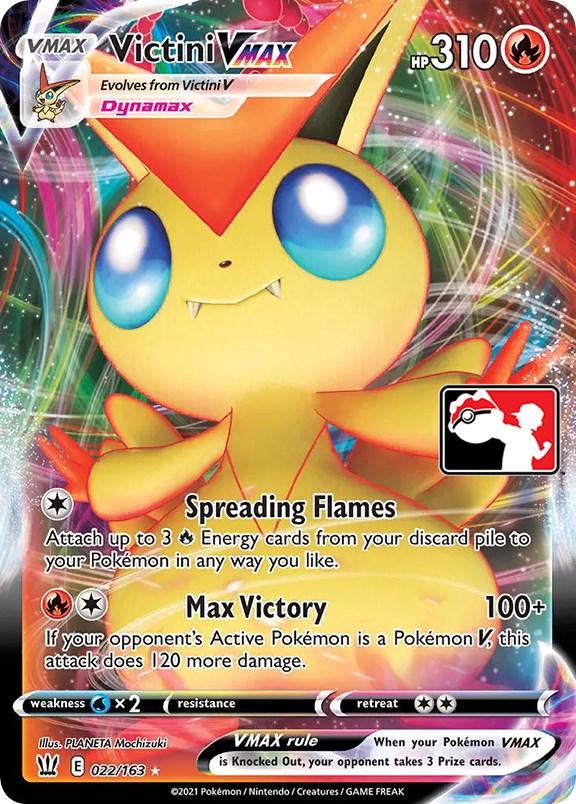 Victini VMAX (022/163) [Prize Pack Series One] | Good Games North
