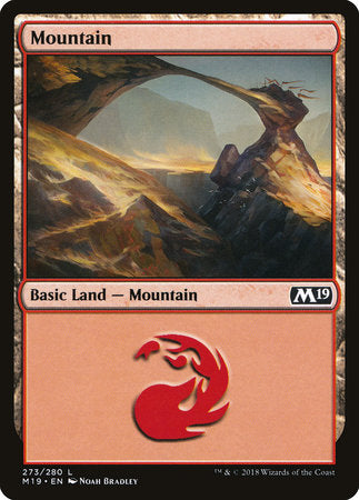 Mountain (273) [Core Set 2019] | Good Games North