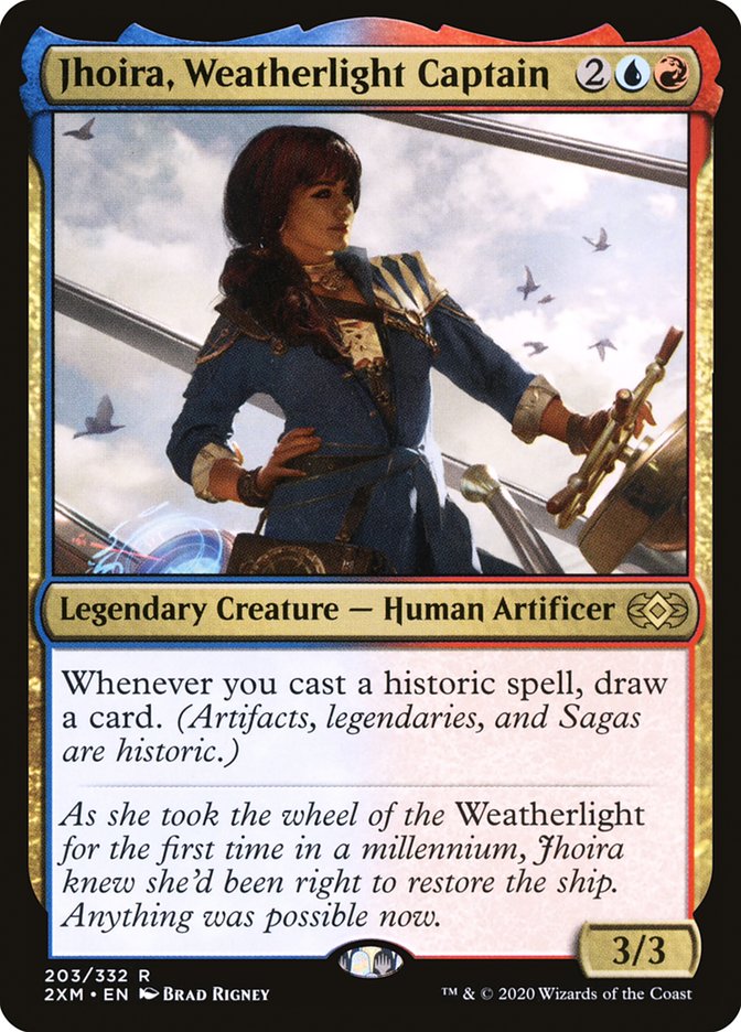 Jhoira, Weatherlight Captain [Double Masters] | Good Games North