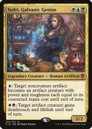 Sydri, Galvanic Genius [Commander 2016] | Good Games North