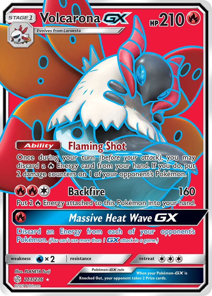 Volcarona GX (213/236) [Sun & Moon: Cosmic Eclipse] | Good Games North