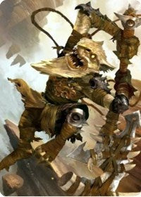 Teeterpeak Ambusher Art Card [Zendikar Rising Art Series] | Good Games North