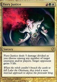 Fiery Justice [Commander 2013] | Good Games North