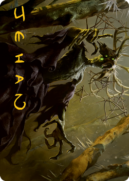 Old Stickfingers Art Card (Gold-Stamped Signature) [Innistrad: Midnight Hunt Art Series] | Good Games North
