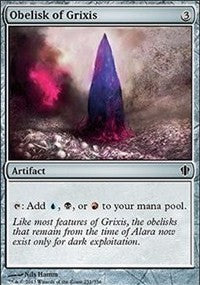 Obelisk of Grixis [Commander 2013] | Good Games North