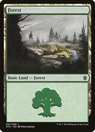 Forest (267) [Khans of Tarkir] | Good Games North