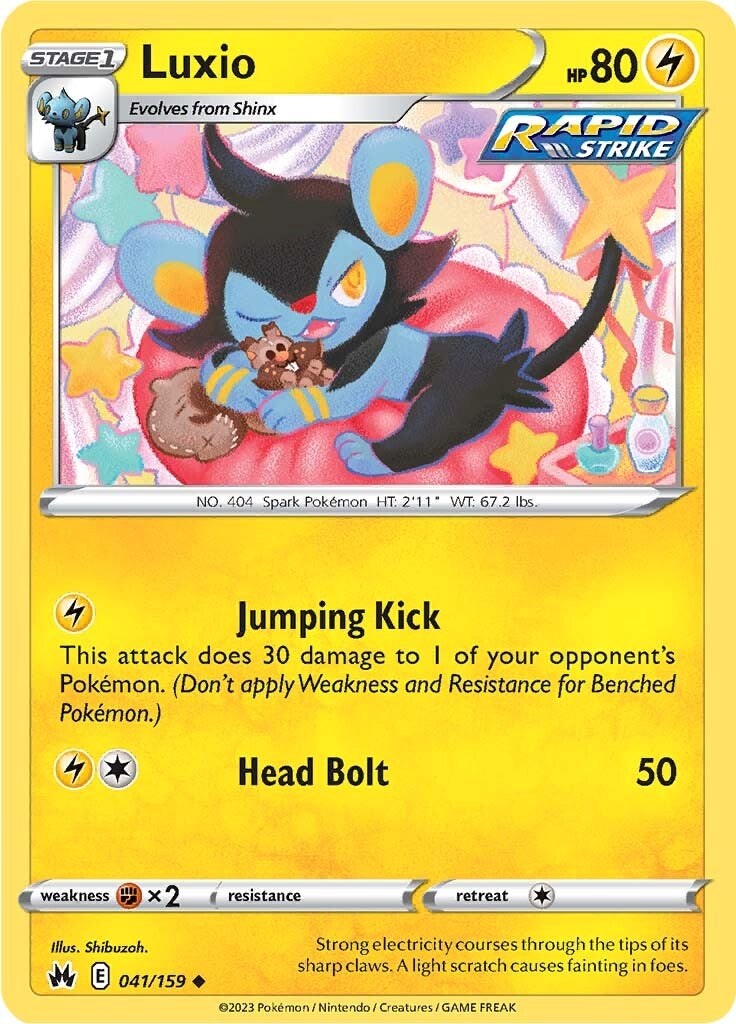 Luxio (041/159) (41) [Sword & Shield: Crown Zenith] | Good Games North