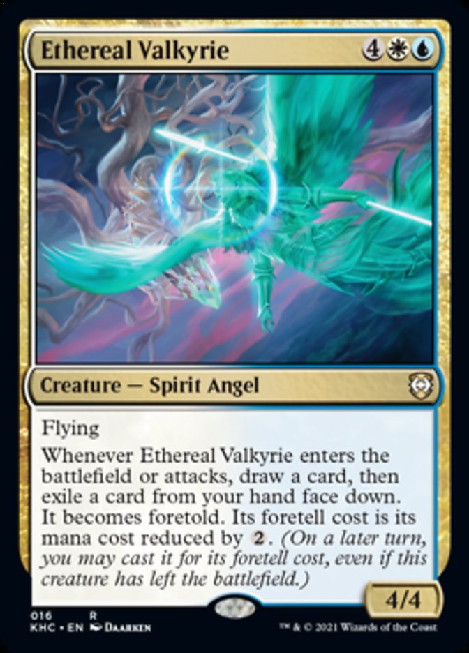 Ethereal Valkyrie [Kaldheim Commander] | Good Games North