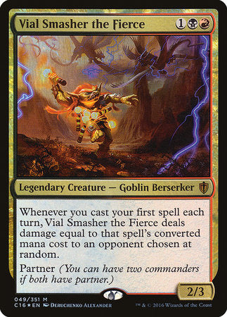 Vial Smasher the Fierce [Commander 2016] | Good Games North