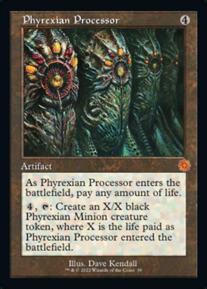 Phyrexian Processor (Retro) [The Brothers' War Retro Artifacts] | Good Games North