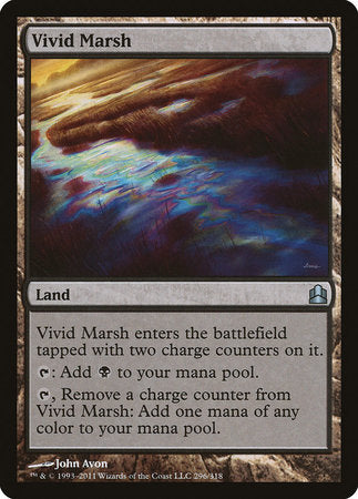 Vivid Marsh [Commander 2011] | Good Games North