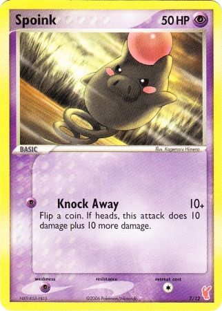 Spoink (7/12) [EX: Trainer Kit 2 - Plusle] | Good Games North