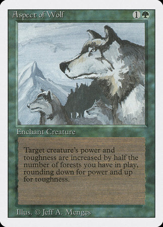 Aspect of Wolf [Revised Edition] | Good Games North