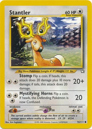 Stantler (76/111) [Neo Genesis Unlimited] | Good Games North