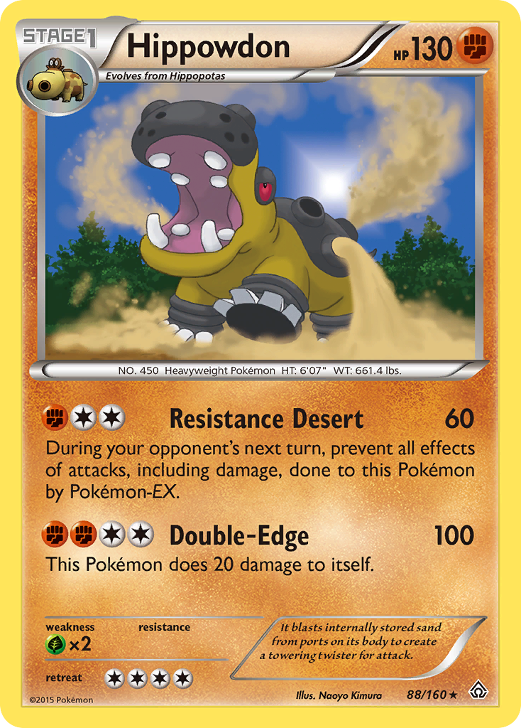 Hippowdon (88/160) [XY: Primal Clash] | Good Games North
