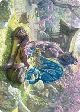 Kosei, Penitent Warlord Art Card [Kamigawa: Neon Dynasty Art Series] | Good Games North