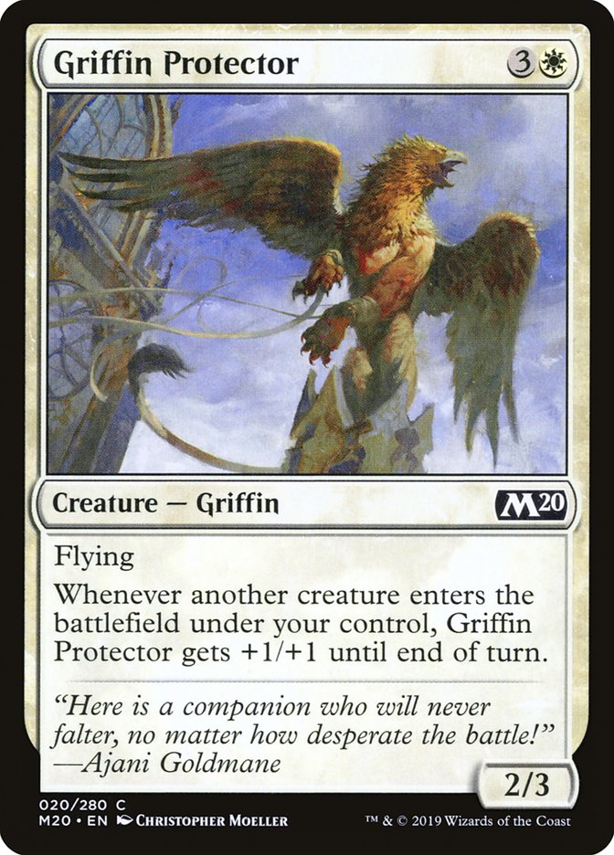 Griffin Protector [Core Set 2020] | Good Games North