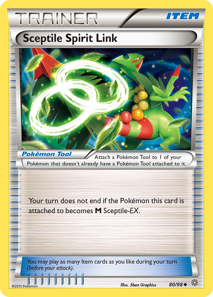Sceptile Spirit Link (80/98) [XY: Ancient Origins] | Good Games North