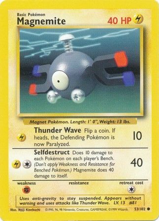 Magnemite (53/102) [Base Set Unlimited] | Good Games North