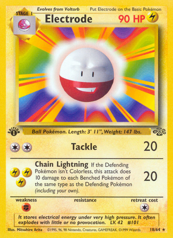 Electrode (18/64) [Jungle 1st Edition] | Good Games North