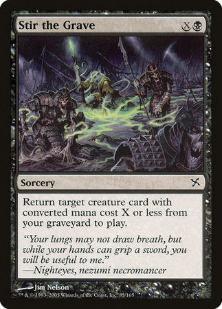 Stir the Grave [Betrayers of Kamigawa] | Good Games North