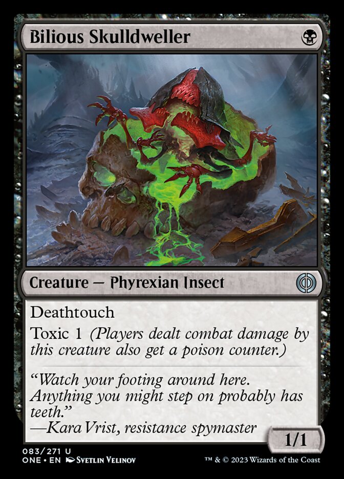 Bilious Skulldweller [Phyrexia: All Will Be One] | Good Games North