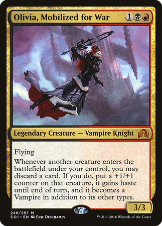 Olivia, Mobilized for War [Shadows over Innistrad] | Good Games North