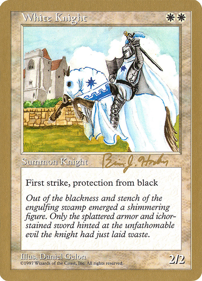 White Knight (Brian Hacker) [World Championship Decks 1998] | Good Games North