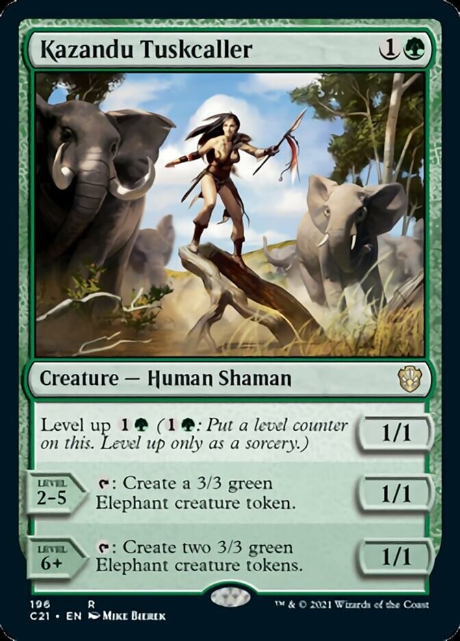 Kazandu Tuskcaller [Commander 2021] | Good Games North