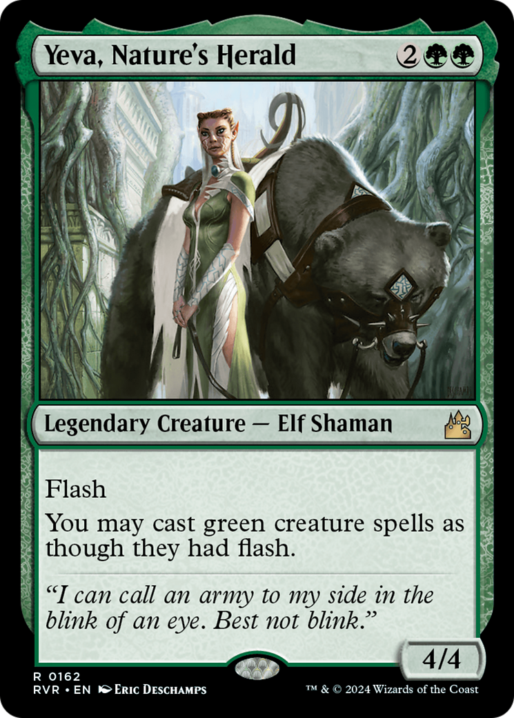 Yeva, Nature's Herald [Ravnica Remastered] | Good Games North