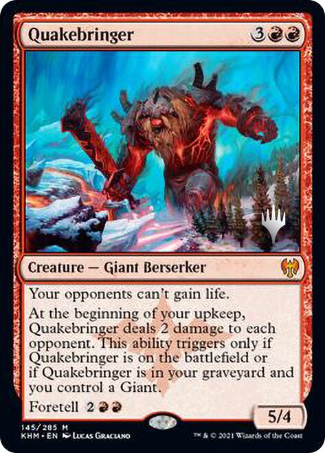 Quakebringer [Kaldheim Promo Pack] | Good Games North