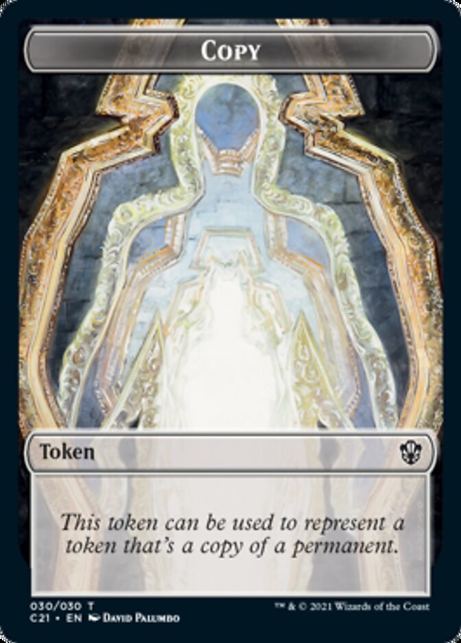 Copy // Construct Token (030) [Commander 2021 Tokens] | Good Games North